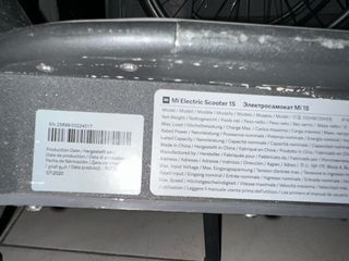 Patinete Eléctrico Xiaomi modelo 1S