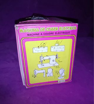 MÁQUINA COSER ELECTRICA DE JUGUETE, JUGUETES ROMAN
