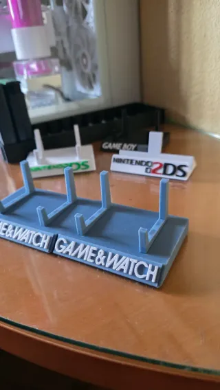 Soporte expositor Nintendo Game & Watch oil panic
