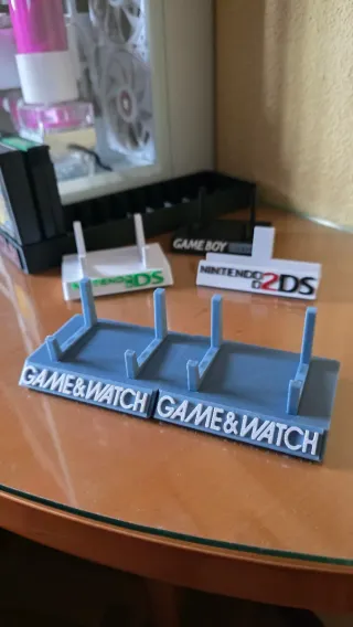 Soporte expositor Nintendo Game & Watch oil panic