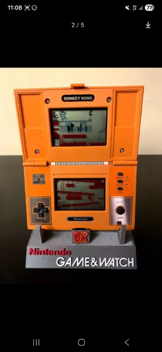 Soporte expositor Nintendo Game & Watch oil panic
