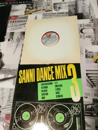 Vinilo Sanni Dance Mix 3 80s.