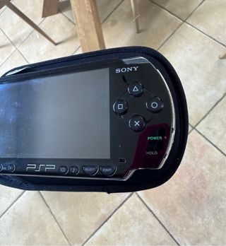 PSP 1000 Negra Original Sony + funda