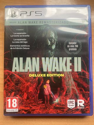 Alan wake 2 ps5 deluxe edition