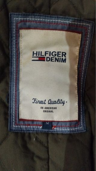 Giubbotto Tommy Hilfiger donna verde militare