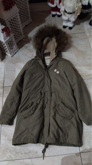 Giubbotto Tommy Hilfiger donna verde militare