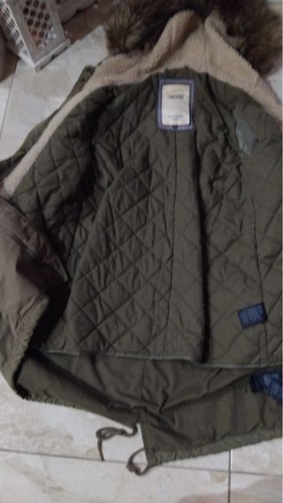 Giubbotto Tommy Hilfiger donna verde militare