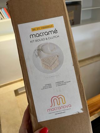 Kit Macramé Bolso & Clutch Macranova