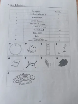 Robot aspirador Liectroux