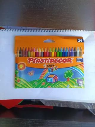 Plastidecor BIC 24 Lápices de Colores