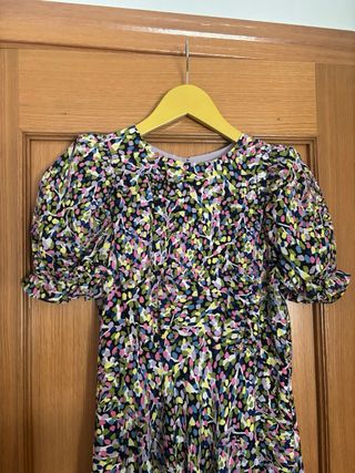 Vestido midi Ted Baker Deyja estampado