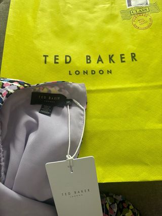 Vestido midi Ted Baker Deyja estampado