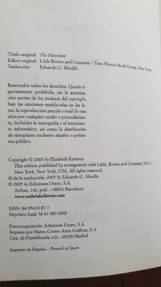 La historiadora (Umbriel narrativa) (Spanish Ed...