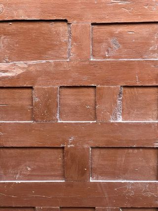 Antigua puerta madera maciza siglo XVIII