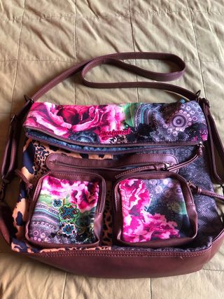 Bolso bandolera Desigual multicolor