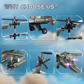 Helicóptero RC XIKOTEC Militar