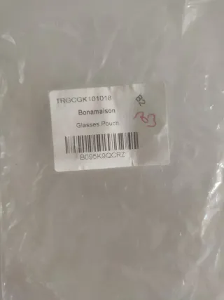 Bolsa Bonamaison para gafas de sol