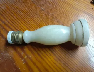 Lámpara de mesa de Alabastro Antigua Vintage