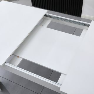 Tavolo Allungabile 140/190 Cm Bianco Rettangolare