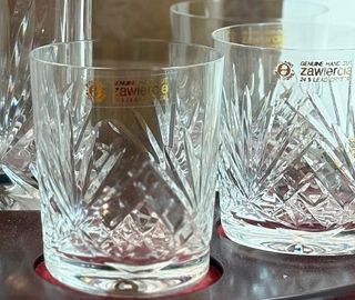 Set Whisky Decantador y Vasos con Bandeja