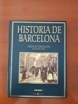 Libro Historia de Barcelona.