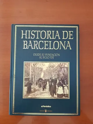 Libro Historia de Barcelona.