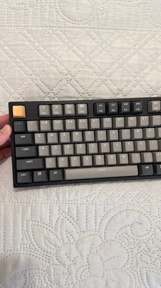 Teclado Mecánico Keychron C1 Pro QMK/VIA Negro