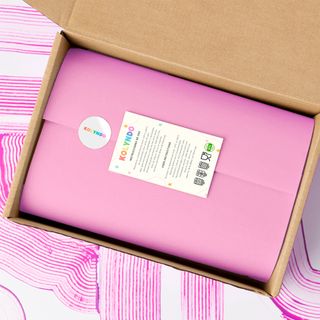 Set 4 piezas vajilla silicona infantil GATITA rosa