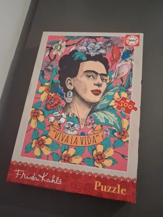 Puzzle 500 piezas Frida Kahlo Viva la Vida