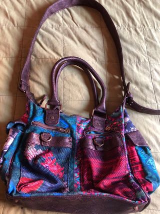 Bolso Desigual bandolera multicolor