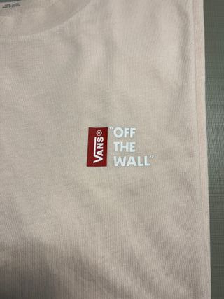 Camiseta Vans Classic Fit Talla L Rosa