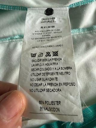 Traje Flamenca Maricruz Talla 42