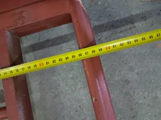 Barandilla de hierro hueco