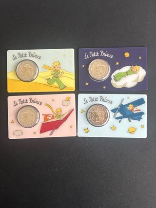 Monedas 2 Euros El Principito Francia 2026