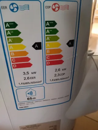 Aire Acondicionado Frío-Calor + 2 Aislantes