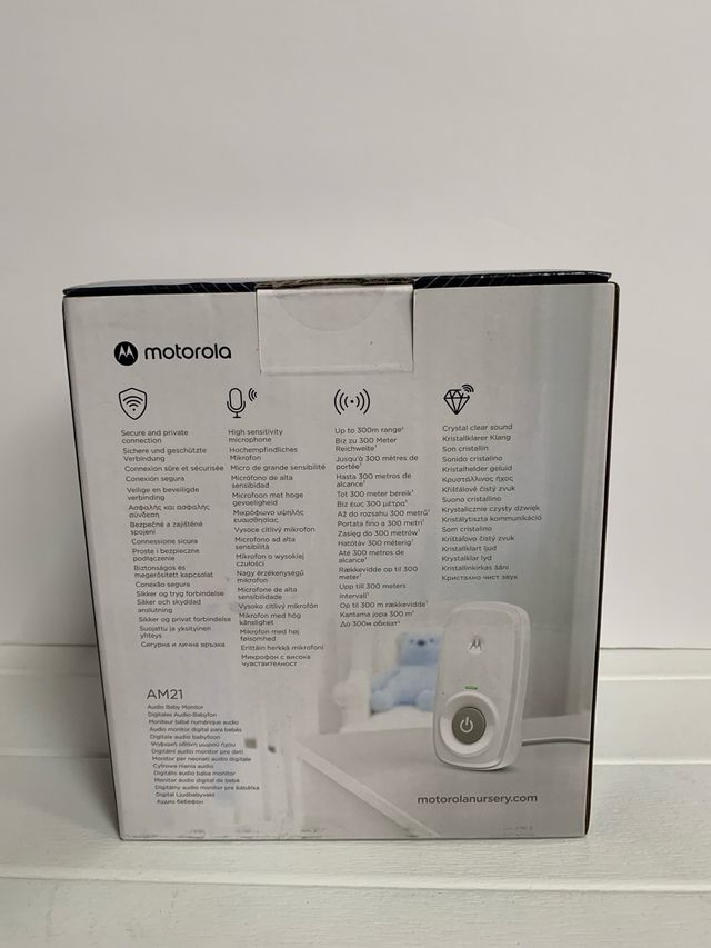 Monitor de Áudio para Bebês Motorola