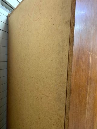 Mueble de oficin. Vintage. 2 puertas.