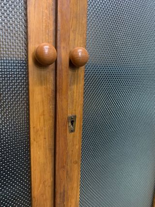 Mueble de oficin. Vintage. 2 puertas.