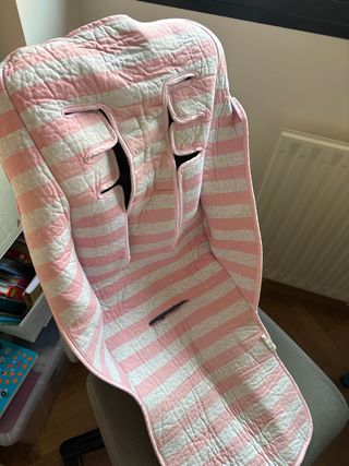 Funda Silla Bebé Uppababy Rayas Rosas