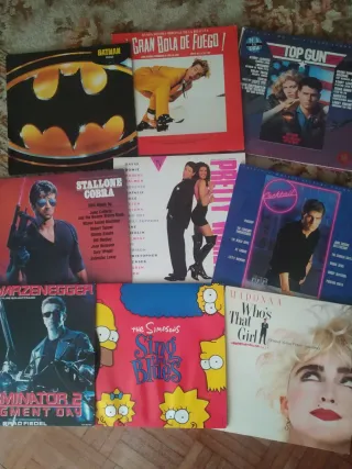 Vinilos BSO Años 90. Diferentes precios.