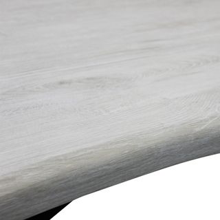 Tavolo da Pranzo Moderno 160x90cm Gambe Metallo