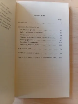 Don Quijote de la Mancha.Bibliografía fundamental.