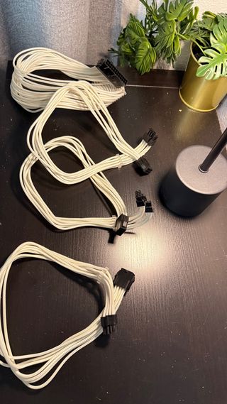 Kit Cables Extensores Blancos PC