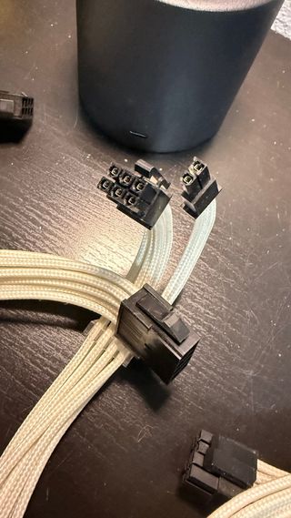 Kit Cables Extensores Blancos PC