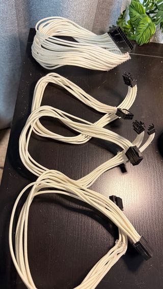 Kit Cables Extensores Blancos PC