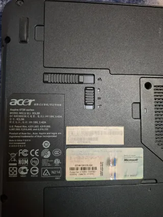 Acer Aspire 5720 Ordenador Portátil