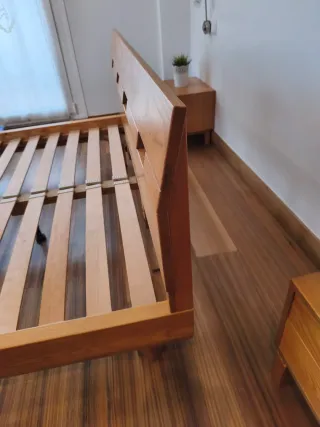 Dormitorio madera maciza