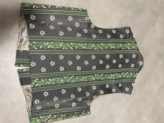 Chaleco Fallero Gris y Verde