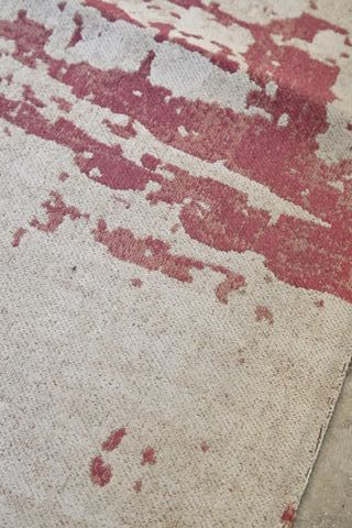 Tappeto Kave Home Beige/Rosa Poliestere