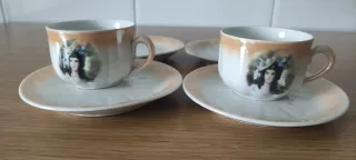 Tazas Santa Clara con plato